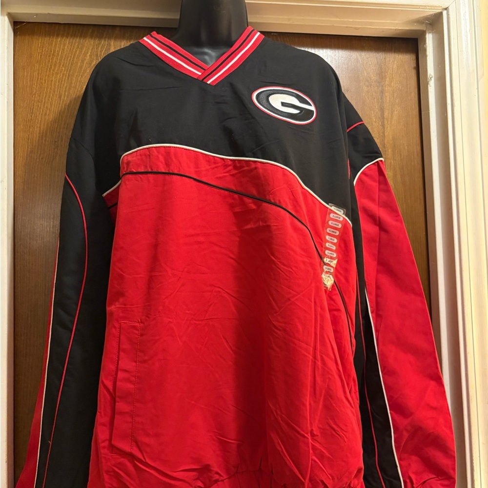 NWT UGA Men’s Nylon Pullover!
